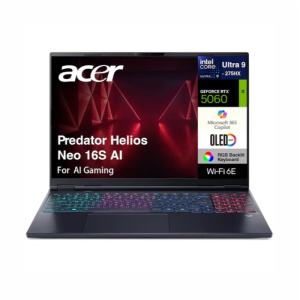 Acer PREDATOR HELIOS NEO 16S GAMING - NH.U0MAA.001 PHN16S-71-91AW - Core™ Ultra 9 275HX - NVIDIA® RTX™ 5060 8GB